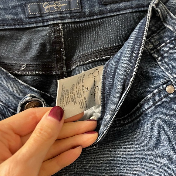 Jessica Simpson Blue Skinny Jeans - Picture 2 of 3